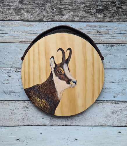 Wooden Cheese Board - Chamois