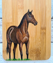 Bamboo Cheese Board - The Horse