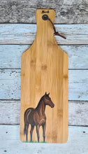 Bamboo Cheese Board - The Horse